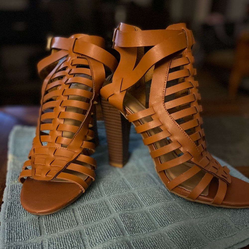 Heeled sandals